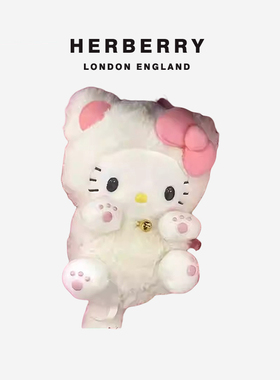 白色长尾hellokitty凯蒂猫包挂饰