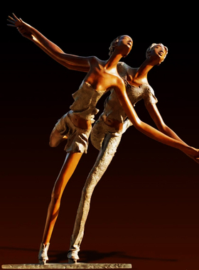 古代人物雕塑民俗风玻璃钢雕像吉他吹笛文化艺术摆件户外公园雕塑