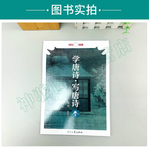 学唐诗写唐诗叁楷书庞中华字帖学生成人语文诗词边练边学楷书笔画严谨字体端正练楷书打好书写基础规范书写临摹字帖 - 图2