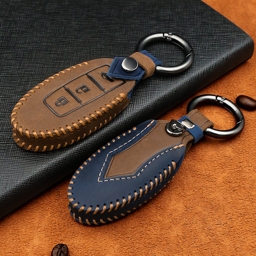 23款英菲尼迪QX50钥匙套真皮Q50L专用Q70钥匙包扣QX60汽车Q60高档 - 图0