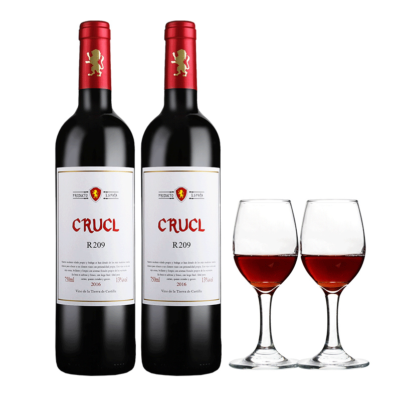 罗莎红酒官方正品原瓶原装进口萄客R209西班