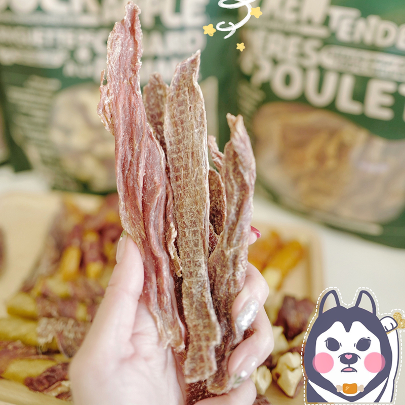 爵宴鸭肉干罐头Meatyway宠物狗狗奖励零食磨牙洁齿鸭肉甜薯干908g-图0