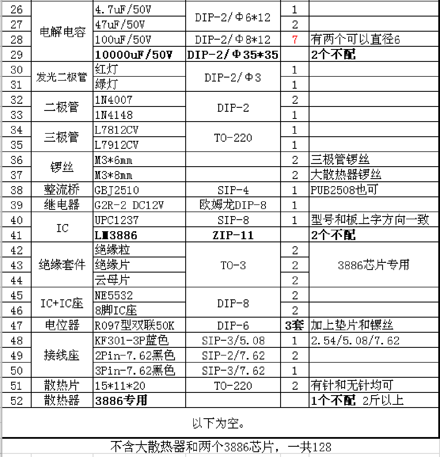 升级版本 清华吴刚获奖线路LM3886 带前级一体版 PCB空板 - 图1