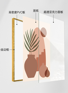 开启式铝合金广告框电梯海报框架