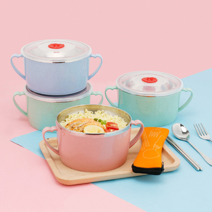 泡面碗神器带盖碗筷套装
