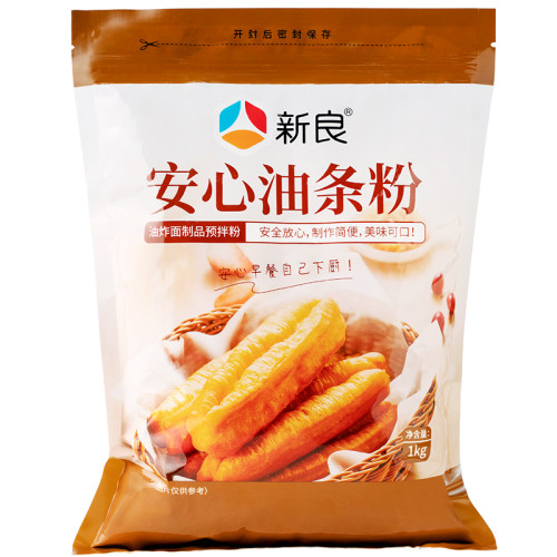 新良安心脆皮油条粉家用炸油条面粉专用粉自发面粉食用炸油条油炸 - 图3