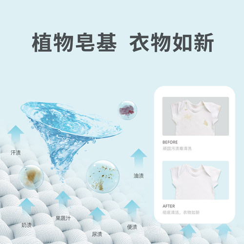 韩国uza浓缩婴儿洗衣液 宝宝儿童新生儿专用内衣裤补充装 - 图1