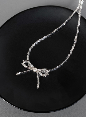 doudoustore蝴蝶结项链