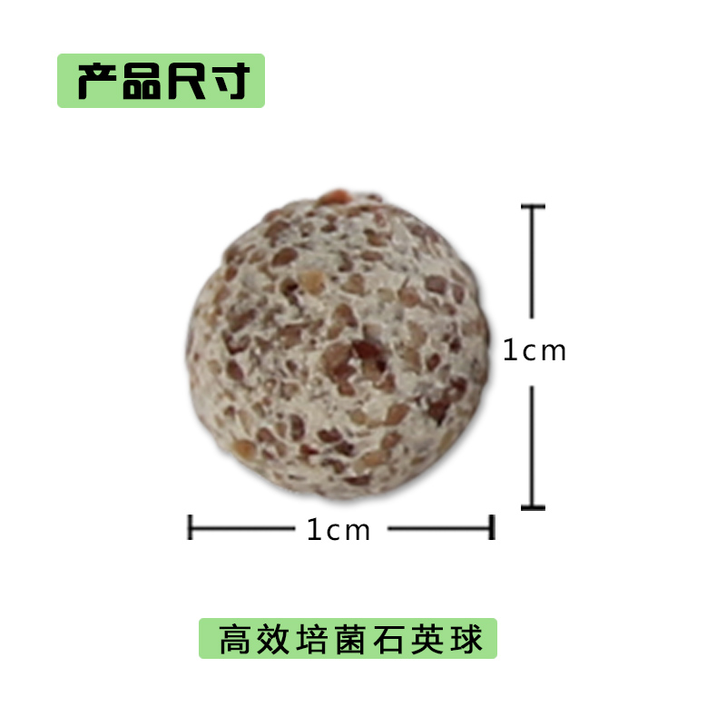 AC滤材中空培菌球石英鱼缸过滤材料纳米细菌屋中空球小颗粒生化球 - 图0