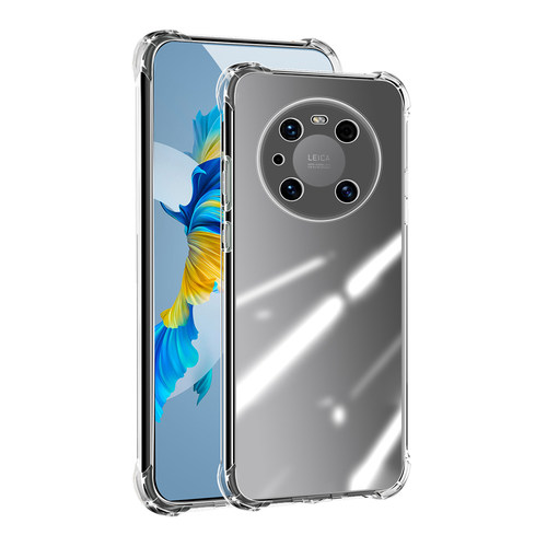 适用华为Mate40手机壳Mate40Pro防摔40E透明pro新款mate40pro+硅胶HUAWEI四角mt40RS气囊保护套男士女生外壳 - 图0