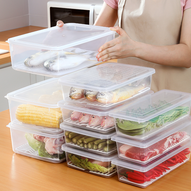 LISSA冰箱收纳盒食品级可冷冻保鲜盒厨房整理专用鸡蛋储物冷藏盒 - 图3