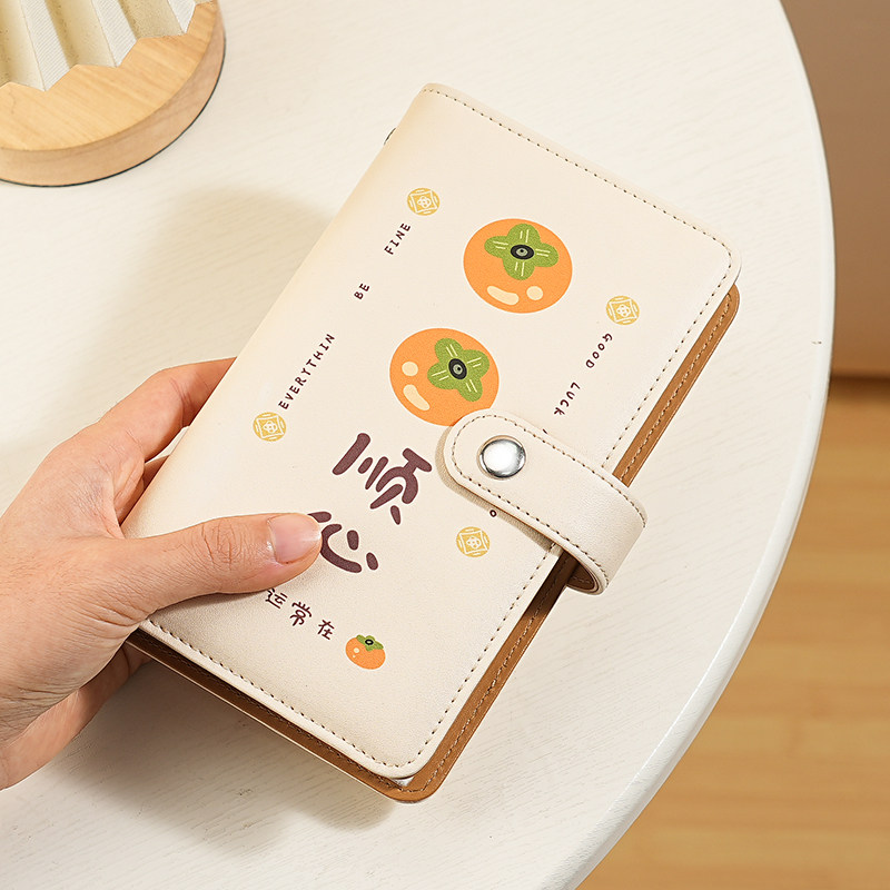 柿柿顺利现金存钱本2025新款记账本大容量攒钱本可只放现金收纳册,淘宝优惠券,粉丝福利购,淘宝优惠卷