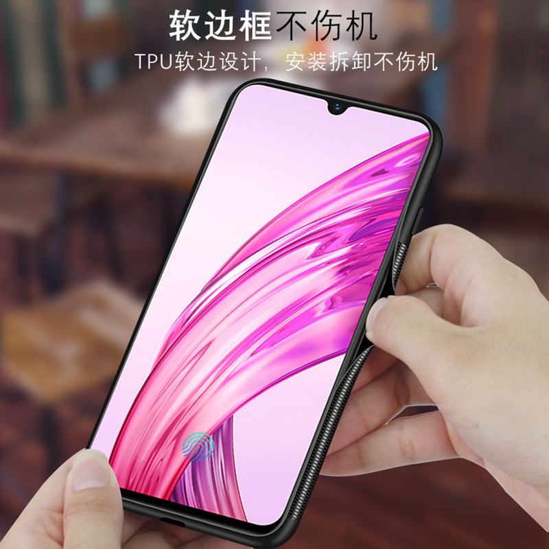 VIVO X23幻彩版手机壳布纹vivox23保护套防摔X23手机套硅胶软壳x23外壳网红抖音潮牌男女款轻薄英伦简约麋鹿 - 图3