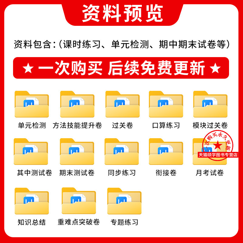 新人教版小学数学试卷一二三四五六年级上册下册练习题同步练习专项训练单元期中测试期末测试月考全套电子版资料,淘宝优惠券,粉丝福利购,淘宝优惠卷