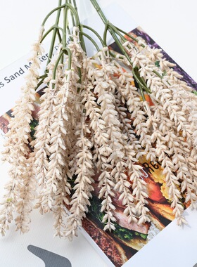 谷穗仿真花塑料假植物干花干草家居装饰品摆件枯萎花艺麦穗