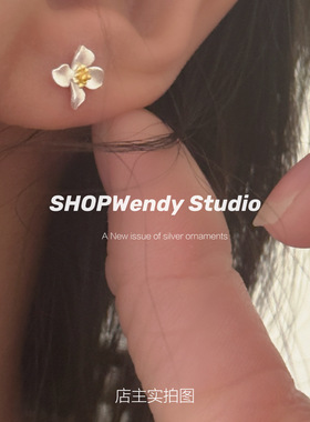 栀子花开足银999项链三件套