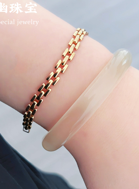 表带手链FIO铜镀金不掉色冷淡风