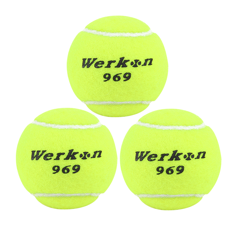 威尔康网球高弹性耐打训练网球969耐磨初中级比赛专用按摩宠物球 - 图3