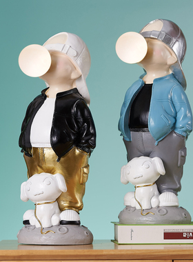 40cm大号狗狗夜灯存钱罐夜灯礼物