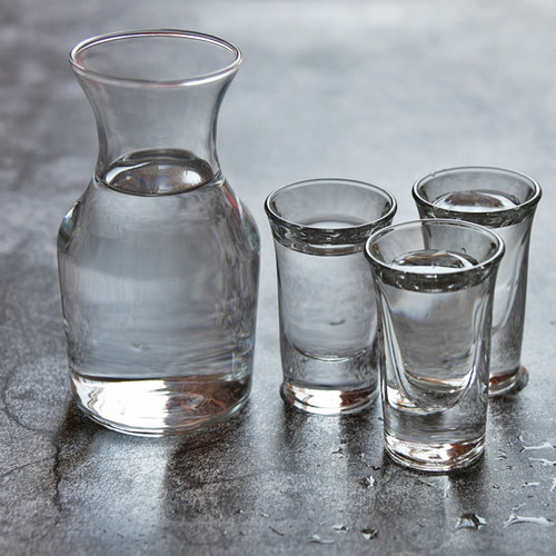 美国利比玻璃分酒器白酒子弹一口杯咖啡壶酒壶酒盅公杯茶海小酒瓶 - 图0