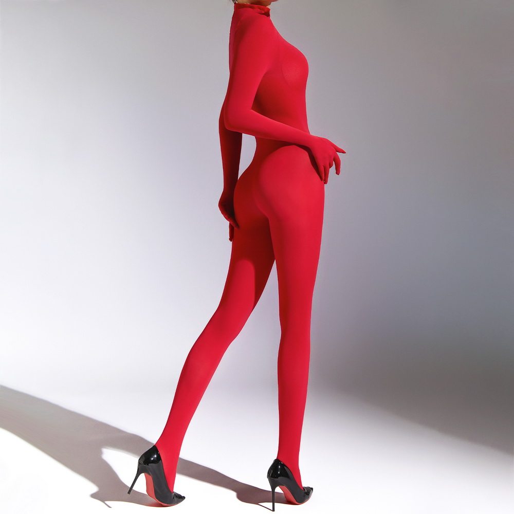 手指五指+脚趾五趾+连帽头套120D天鹅绒女连身袜春秋九分连体袜男,淘宝优惠券,粉丝福利购,淘宝优惠卷