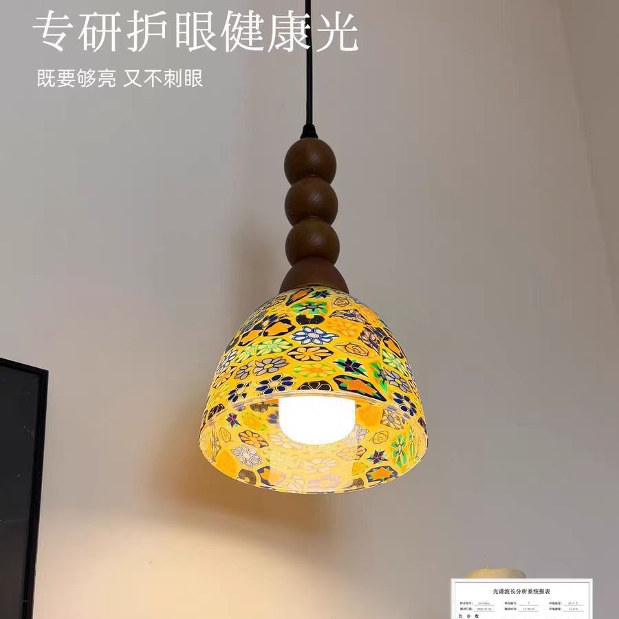 照迎照繁菊蒂凡尼艺术卧室床头小吊灯彩色创意玄关背景墙装饰吊线,淘宝优惠券,粉丝福利购,淘宝优惠卷