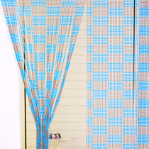 Door Curtain Partition Bead Curtain Plastic Decoration Hanging Curtain Imitation Crystal Beads Living-room Bedroom Anti Mosquito Fly Screen Bead Curtain Custom