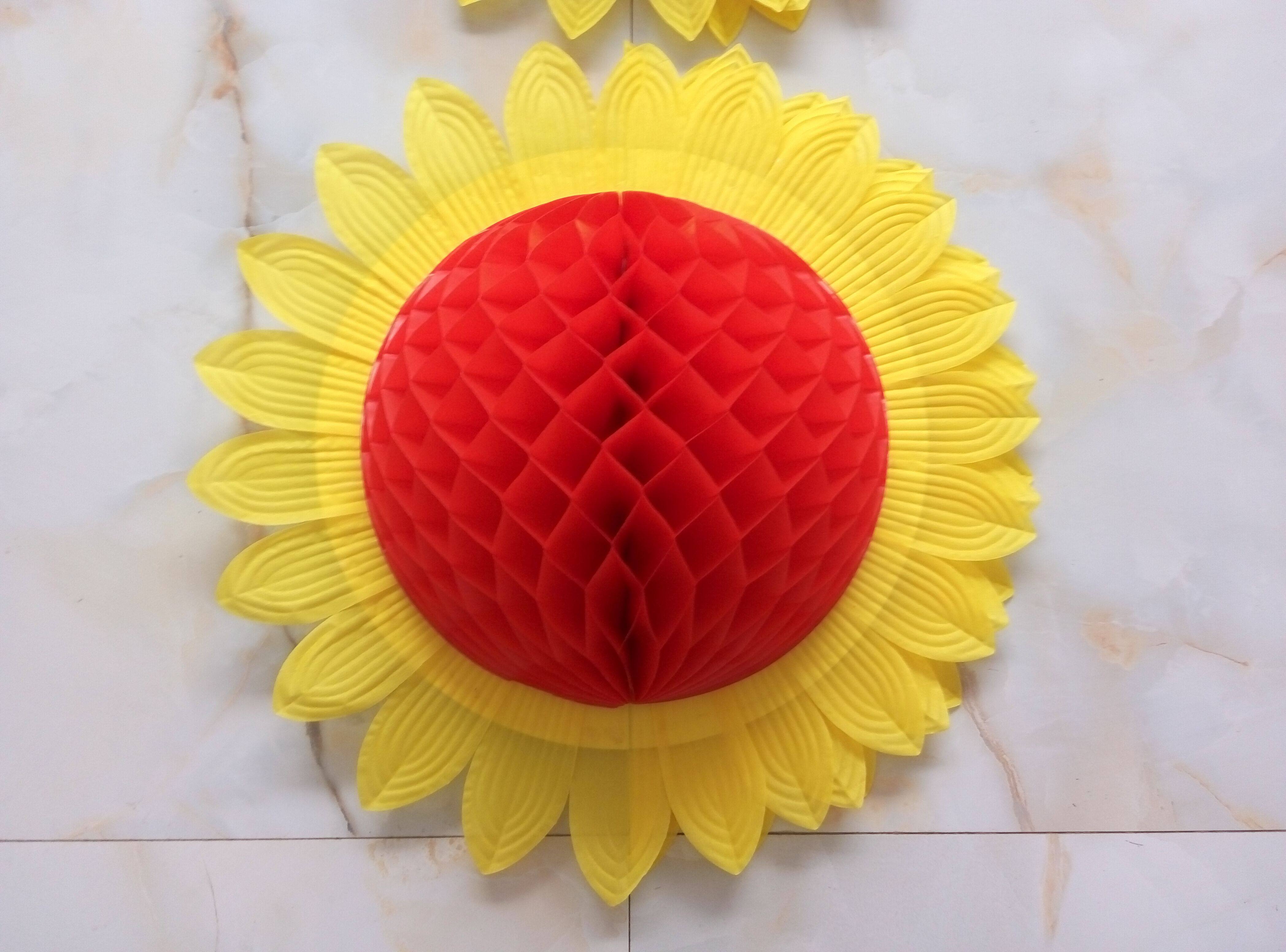 太阳花向日葵手翻花道具运动会开幕式翻花幼儿舞蹈道具手翻花直销