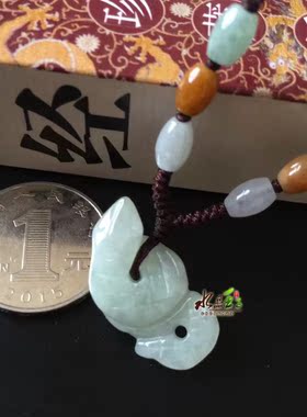 天然A货翡翠玉蛇吊坠生肖蛇挂件吉祥物十二生肖项链