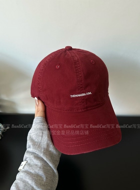 简约韩系字母棒球帽显脸小大头围