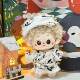 20cm10cm cotton doll clothes sleep bag doll pajamas set panda toy doll dress up summer