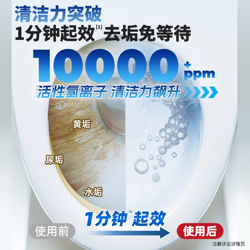 Chaowei Brushless Toilet Cleaner Antibacterial Toilet Cleaner