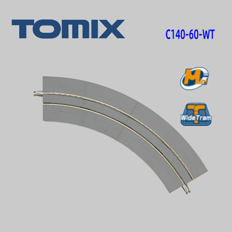 火车女侠模型N型日本TOMIX宽路面WT轨道散装多款选C177/C140/C103 - 图1