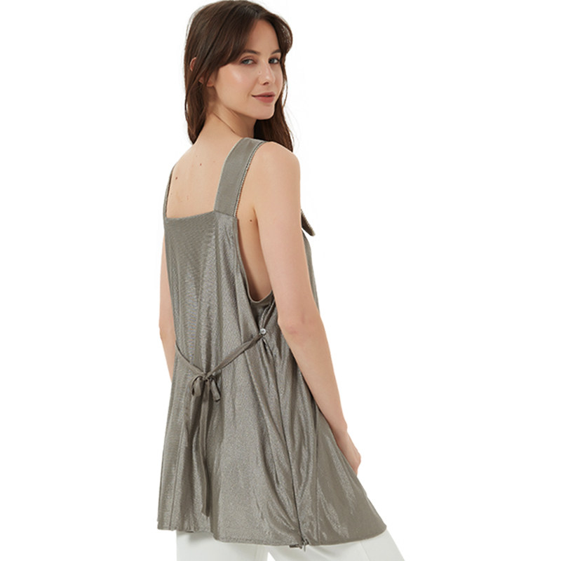 防辐射服上班内穿肚兜春夏背心围裙 maxmami防辐射裙