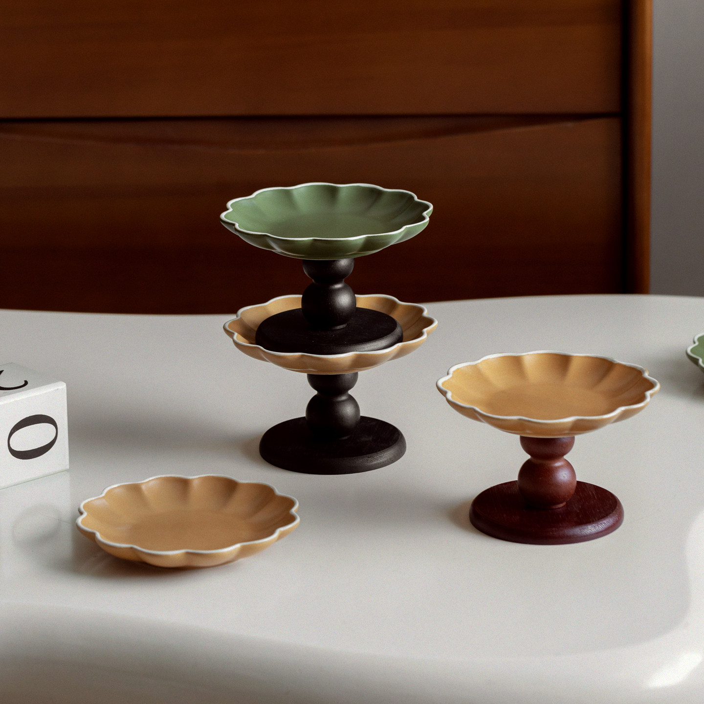 Peture陶瓷猫碟中古风高脚宠物碗护颈防打翻猫咪食盆湿粮罐头碗,淘宝优惠券,粉丝福利购,淘宝优惠卷