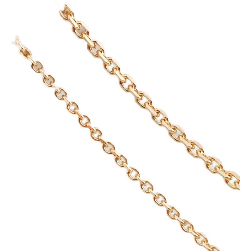 保色配件14K包金方链0链可拆卸半成品手工DIY粗链条手链项链饰品,淘宝优惠券,粉丝福利购,淘宝优惠卷