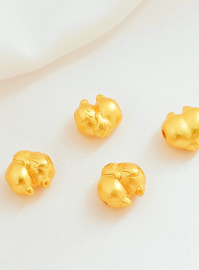 天使街饰品葫芦立体花纹隔珠