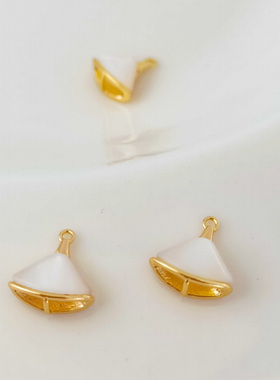 diy14k包金保色裙子材料吊坠