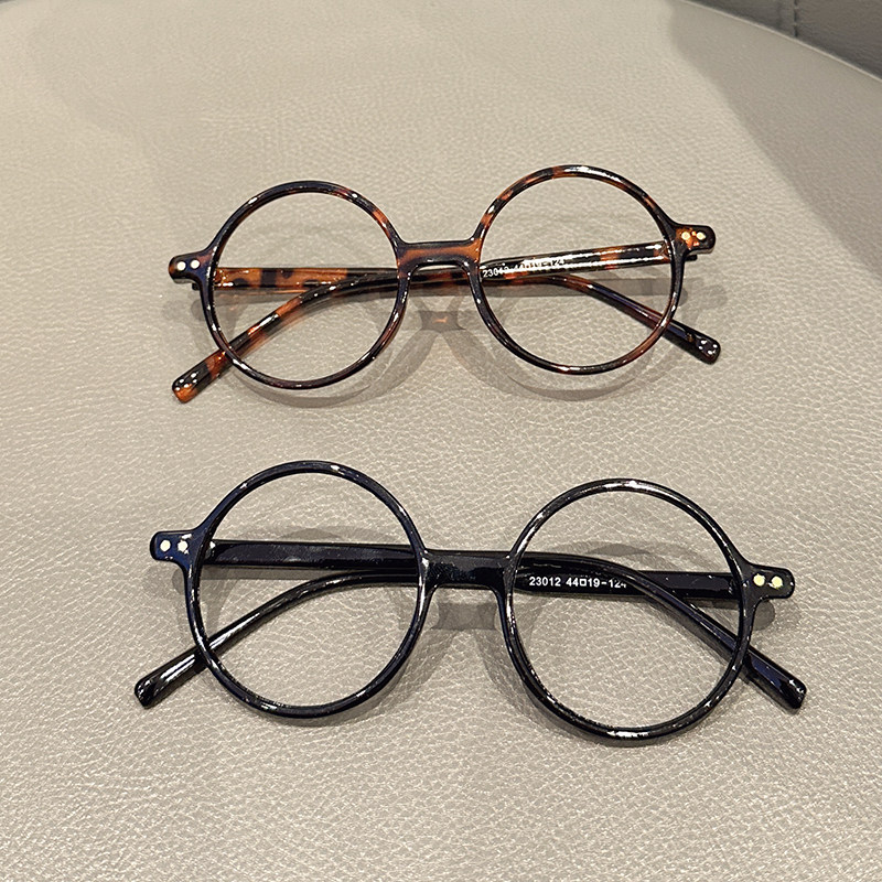 儿童眼镜框男女童个性装饰无镜片眼镜架宝宝可爱超萌圆形眼镜框架,淘宝优惠券,粉丝福利购,淘宝优惠卷