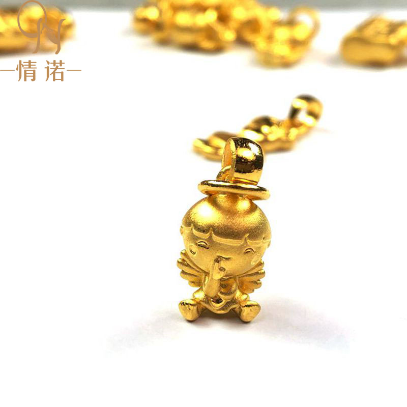 定制 足金 DIY 情诺黄金项链黄金戒指手镯黄金吊坠貔貅转运珠 9999 定制 足金 DIY 情诺黄金项链黄金戒指手镯黄金吊坠貔貅转运珠 9999