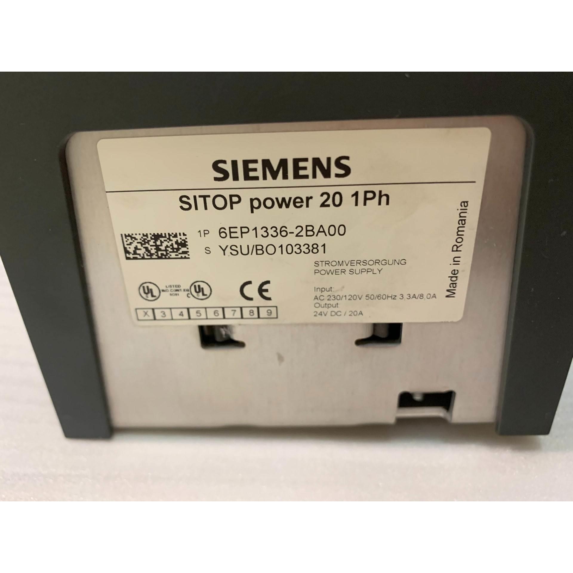 SIEMENS/西门子电源 6EP1336-2BA00 企业 非实价 - 图2