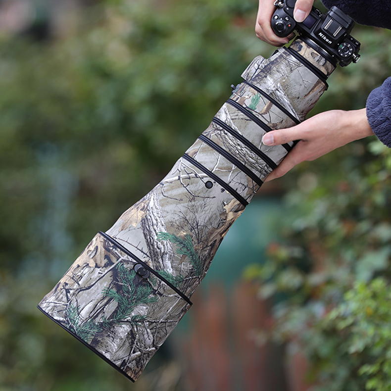 适用NIKON尼康Z 600mm F4 TC VR S长定焦镜头迷彩炮衣保护套640-图0