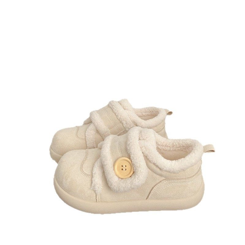 秋冬新款勃肯棉鞋女2026新款女鞋厚底防滑保暖外穿魔术贴款雪地靴,淘宝优惠券,粉丝福利购,淘宝优惠卷