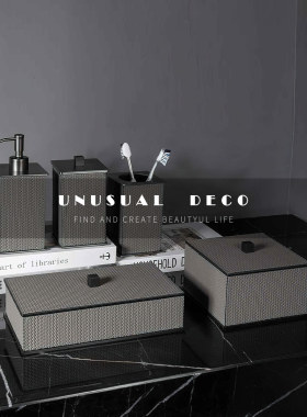 UNUSUALDECO皮质饰品摆件