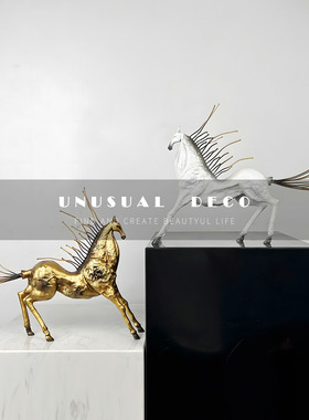 UNUSUALDECO金属动物摆件