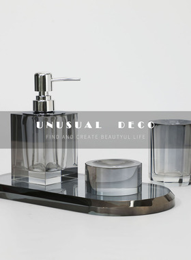 现代简约欧式轻奢水晶卫浴