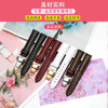 Super soft pebbled leather watch strap accessories butterfly buckle men's and women's watch chain suitable for Tissot dw Rossini king