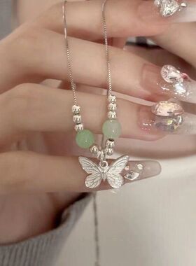 破茧成蝶6件套~冰透蝴蝶项链女小众设计锁骨链爆款精致高颜值项链