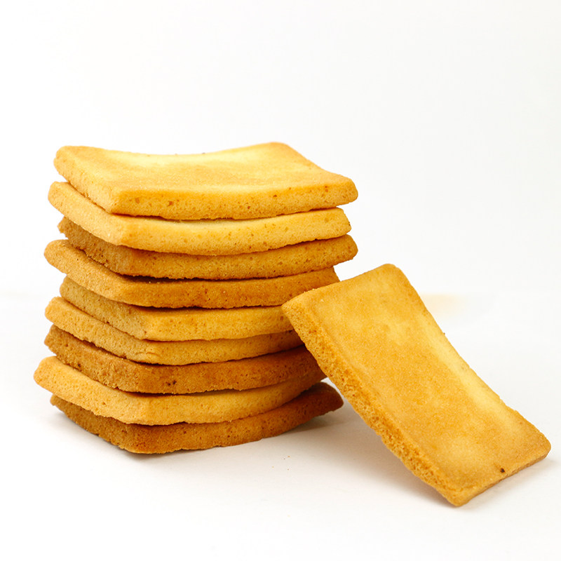 【1份包邮】白鹤铁板鸡蛋煎饼500g早餐面包饼干芝麻炭烧休闲零食,淘宝优惠券,粉丝福利购,淘宝优惠卷