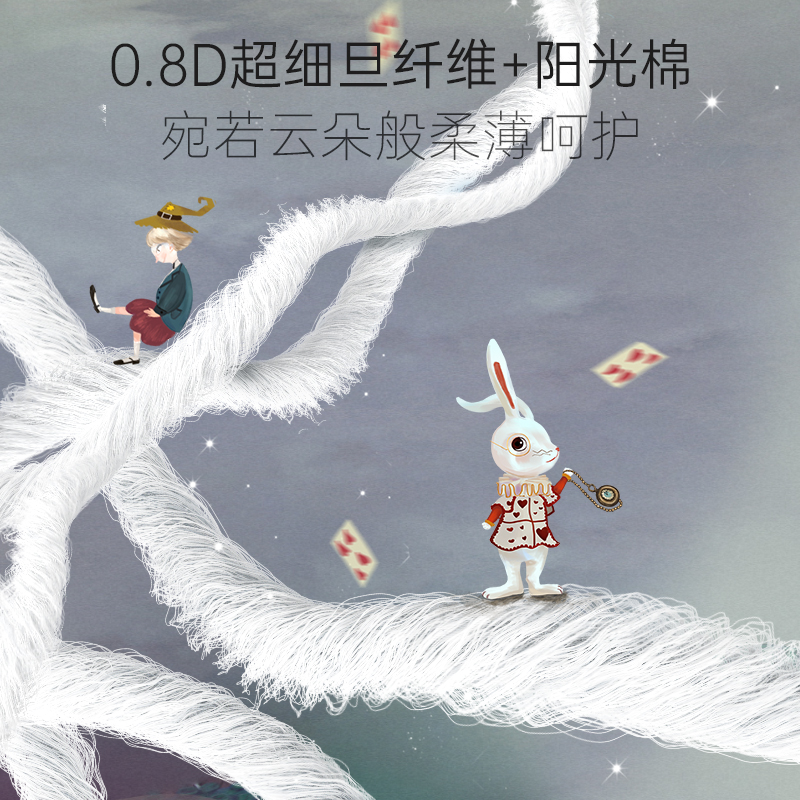 婴爱爱丽丝纸尿裤新生儿拉拉裤轻薄透气尿不湿宝宝学步尿裤2包装